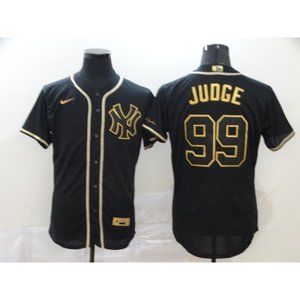 black and gold yankees jersey